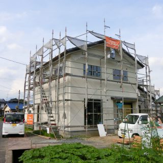 外観（建築中）